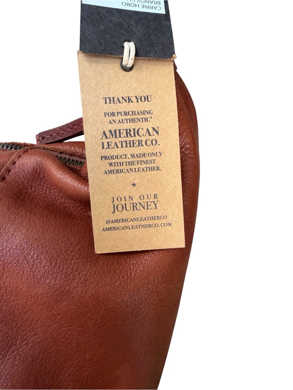 American Leather Company Carrie Hobo Bag NWT - Picture 13 of 16